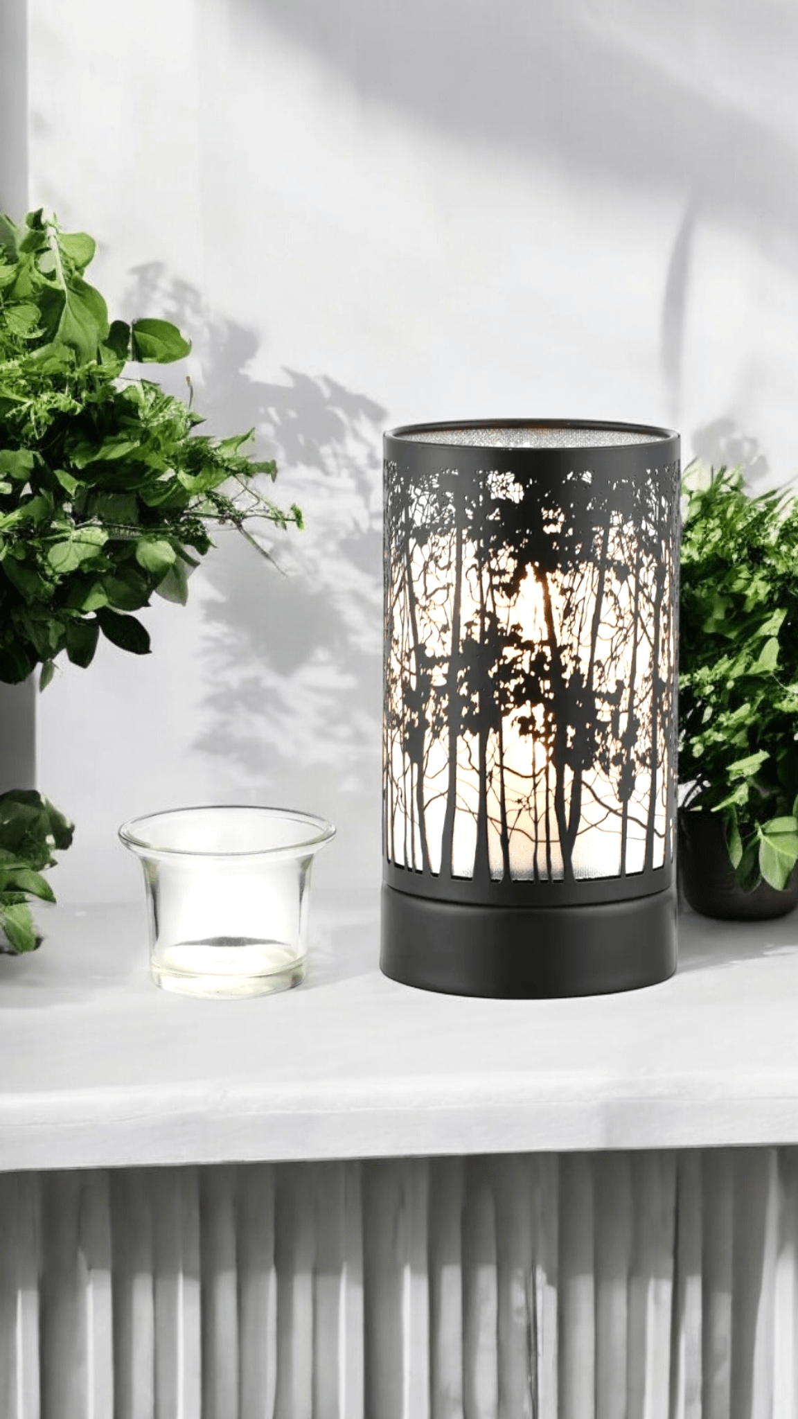 Black Morning Trees - WaxettyBlack Morning TreesWax Warmer