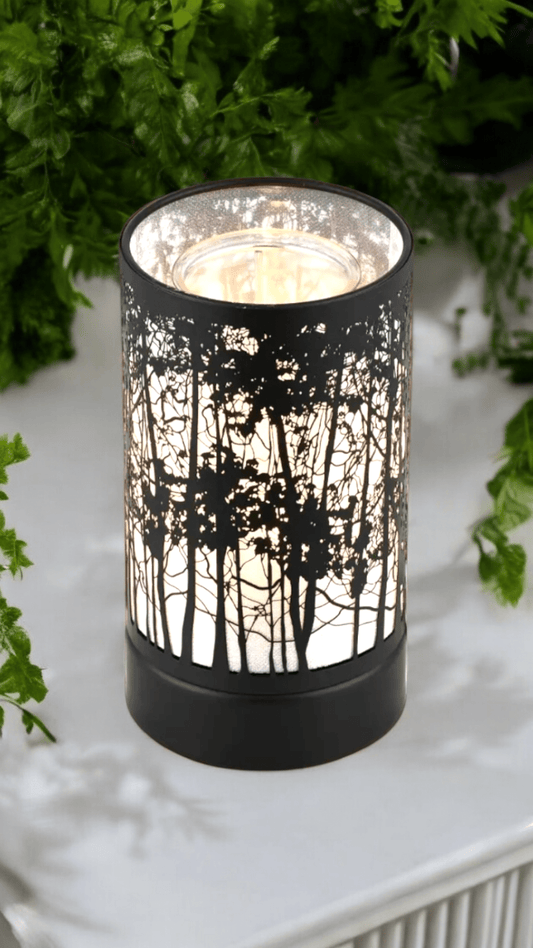 Black Morning Trees - WaxettyBlack Morning TreesWax Warmer