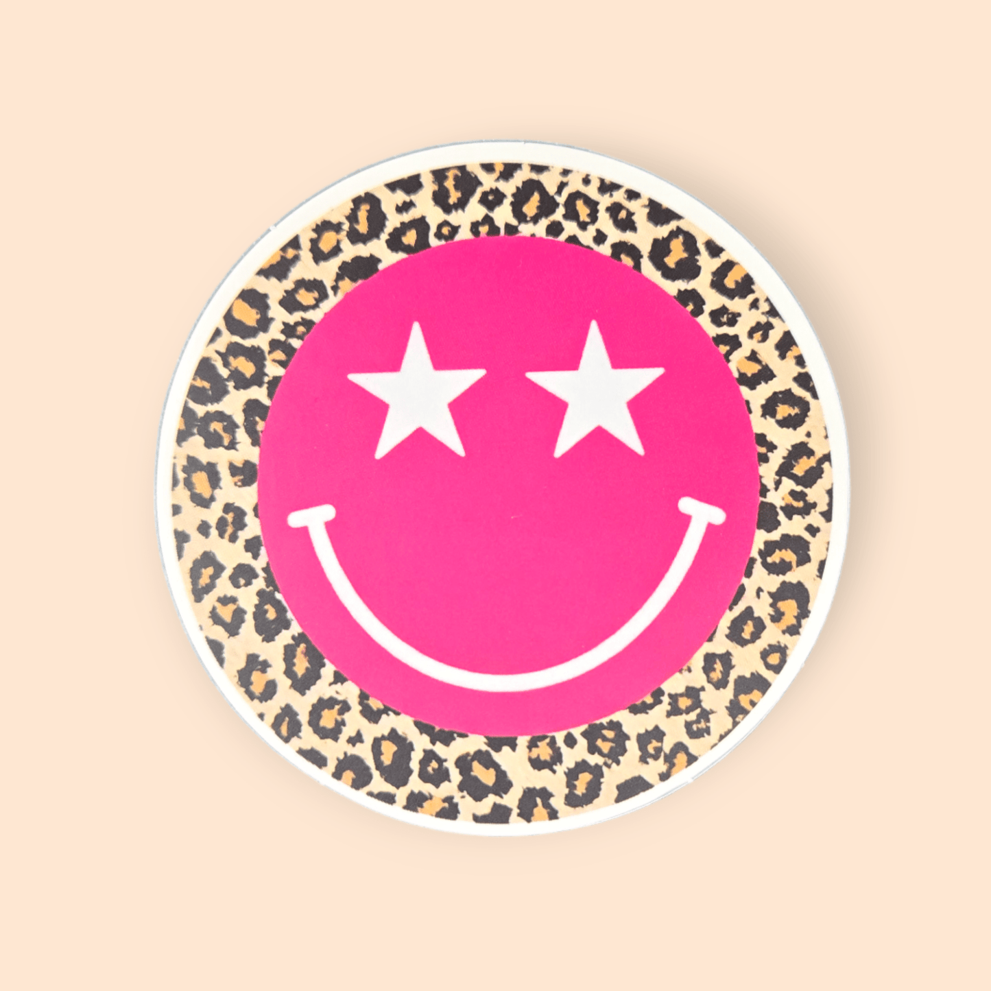 Freshie Cheetah Star Smile Pink - WaxettyFreshie Cheetah Star Smile PinkAir Freshener